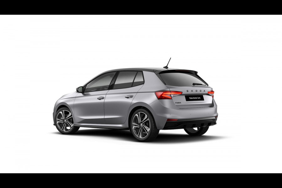 Škoda Fabia Monte Carlo 1.0 TSI 115 pk 7 versn. DSG | Travel assist plus | 18 inch lichtmetalen velgen | Verwarmbare voorstoelen | Zwart dak