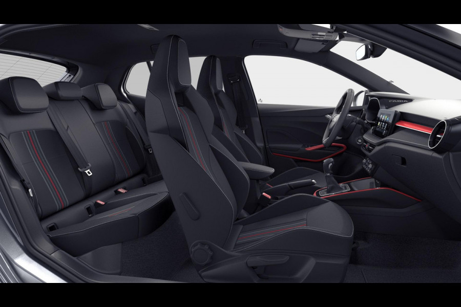 Škoda Fabia Monte Carlo 1.0 TSI 115 pk 7 versn. DSG | Travel assist plus | Verwarmbare voorstoelen | Zwart dak