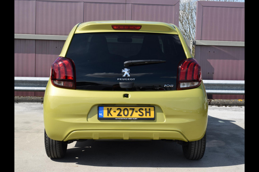 Peugeot 108 1.0 e-VTi Style | 72 PK | AIRCO | BLUETOOTH | DONKER GETINT GLAS |