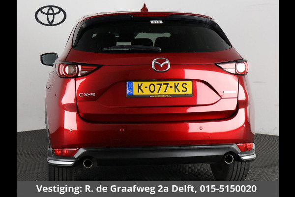 Mazda CX-5 2.0 SkyActiv-G 165 Luxury Automaat | Navigatie | 360° camera | Leder | Parkeersensoren |