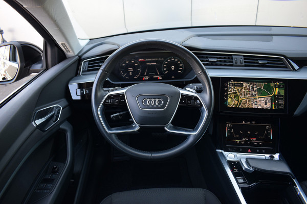 Audi e-tron Sportback 50 quattro Business edition 71 kWh | Luchtvering | Mem. Seats | Virtual | 21” LM | GT