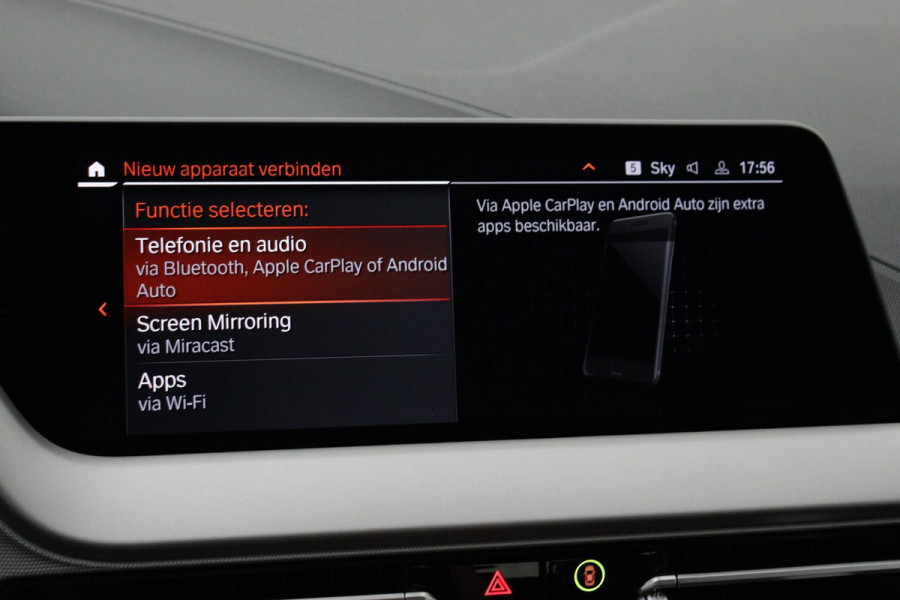 BMW 1-serie 118i Business Edition Plus Automaat (NAVIGATIE, PARKEERSENSOREN, CARPLAY, LED, 1e EIGENAAR, DEALER ONDERHOUDEN)