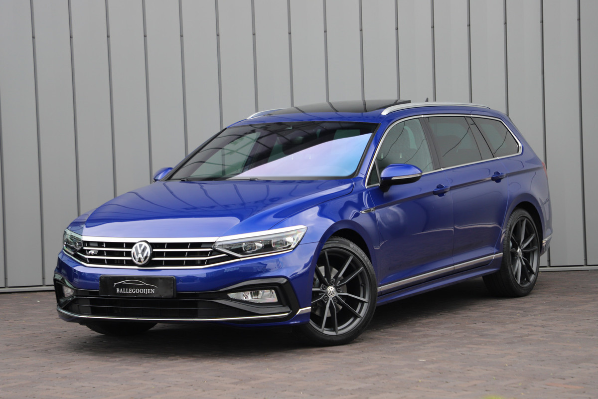 Volkswagen Passat Variant 1.5 TSI R-Line Aut7 | 150PK | Pano | Keyles-go | Sfeerverlichting | ACC | Stoelverwarming | Leder | Led | Apple-carplay Volkswagen Passat Variant 1.5 TSI R-Line Aut7 | 150PK | Pano | Keyles-go | Sfeerverlichting | ACC | Stoelverwarming | Leder | Led | Apple-carplay
