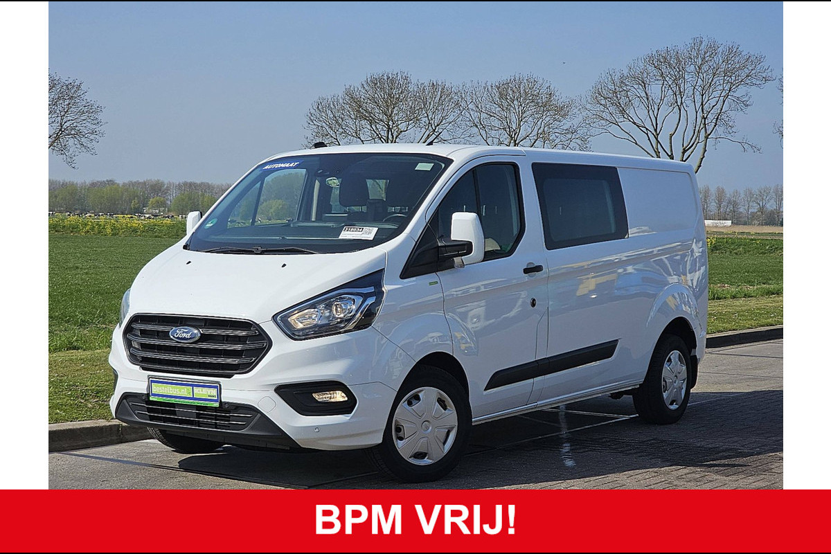 Ford Transit 2.0 L2H1 Dubbel Cabine Navi Camera ACC Automaat Pdc 1e Eigenaar Euro6! Ford Transit 2.0 L2H1 Dubbel Cabine Navi Camera ACC Automaat Pdc 1e Eigenaar Euro6!