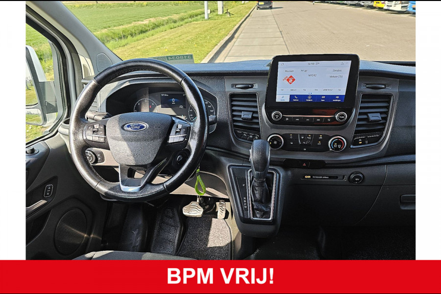 Ford Transit 2.0 L2H1 Dubbel Cabine Navi Camera ACC Automaat Pdc 1e Eigenaar Euro6!