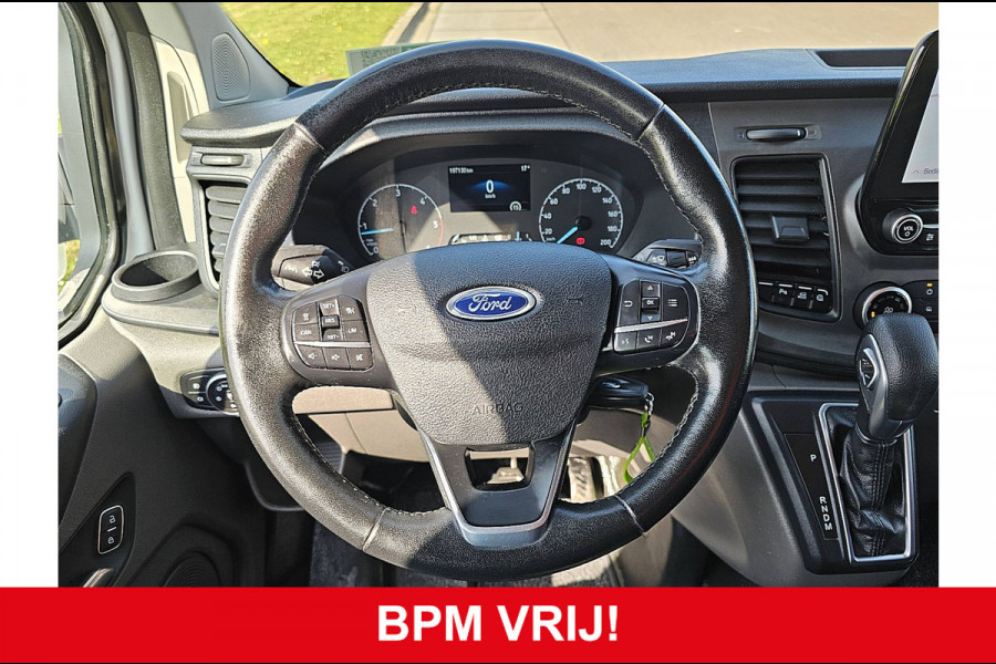 Ford Transit 2.0 L2H1 Dubbel Cabine Navi Camera ACC Automaat Pdc 1e Eigenaar Euro6!