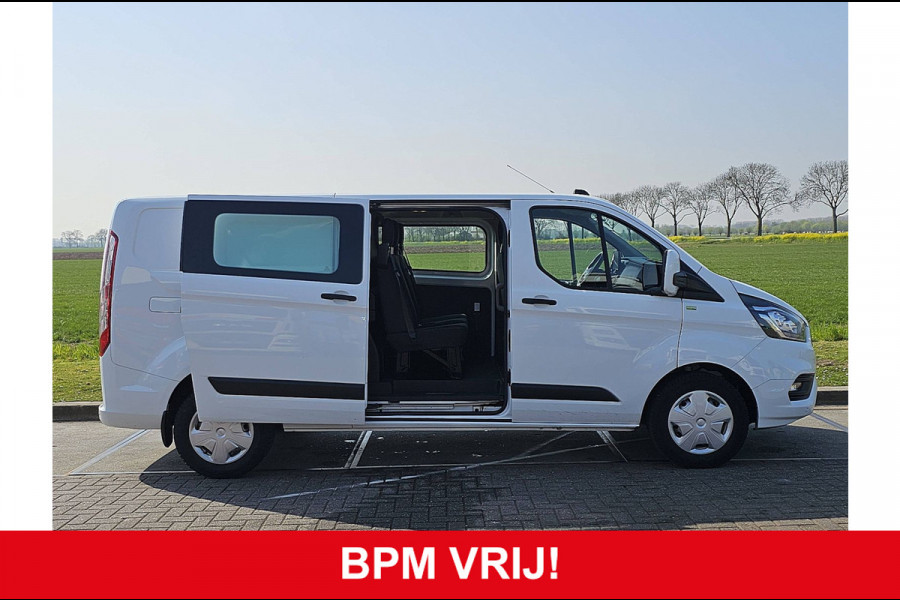 Ford Transit 2.0 L2H1 Dubbel Cabine Navi Camera ACC Automaat Pdc 1e Eigenaar Euro6!