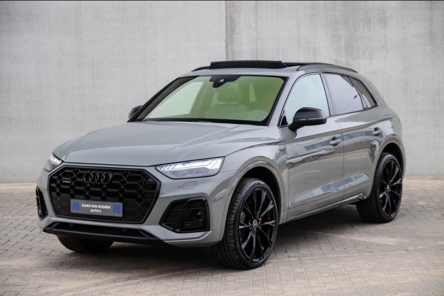 Audi Q5 55 TFSI e Quattro Competition S Edition S-Line 367pk Automaat! 1e Eig|DLR|Panoramadak|Virtual Cockpit|OLED Matrix|Trekhaak