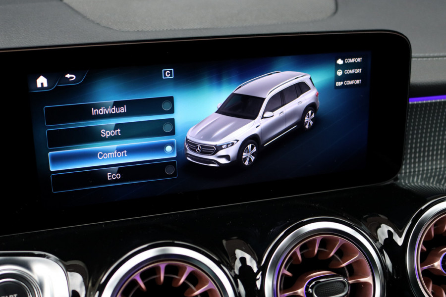 Mercedes-Benz EQB 300 4MATIC Luxury Line 67 kWh | Dodehoekassistent | Nightpakket | Surround Camera | Vario-achterbank | Apple Carplay/Android Auto | High Perf. LED | Zitcomfortpakket | Stoelverwarming |