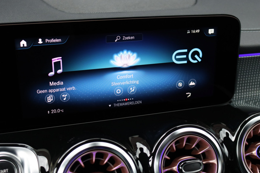Mercedes-Benz EQB 300 4MATIC Luxury Line 67 kWh | Dodehoekassistent | Nightpakket | Surround Camera | Vario-achterbank | Apple Carplay/Android Auto | High Perf. LED | Zitcomfortpakket | Stoelverwarming |