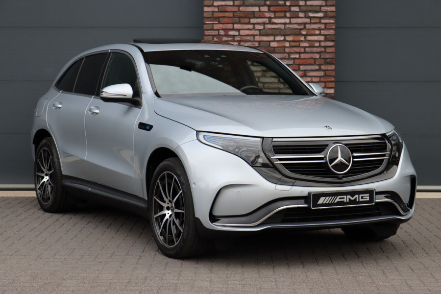 Mercedes-Benz EQC 400 4-MATIC AMG Line 80 kWh | ex BTW € 42.500,- | Schuifdak | Distronic+ | Memory | Massage | Leder | Surround Camera | Stuurverwarming | Head-up Display | Rijassistentiepakket |