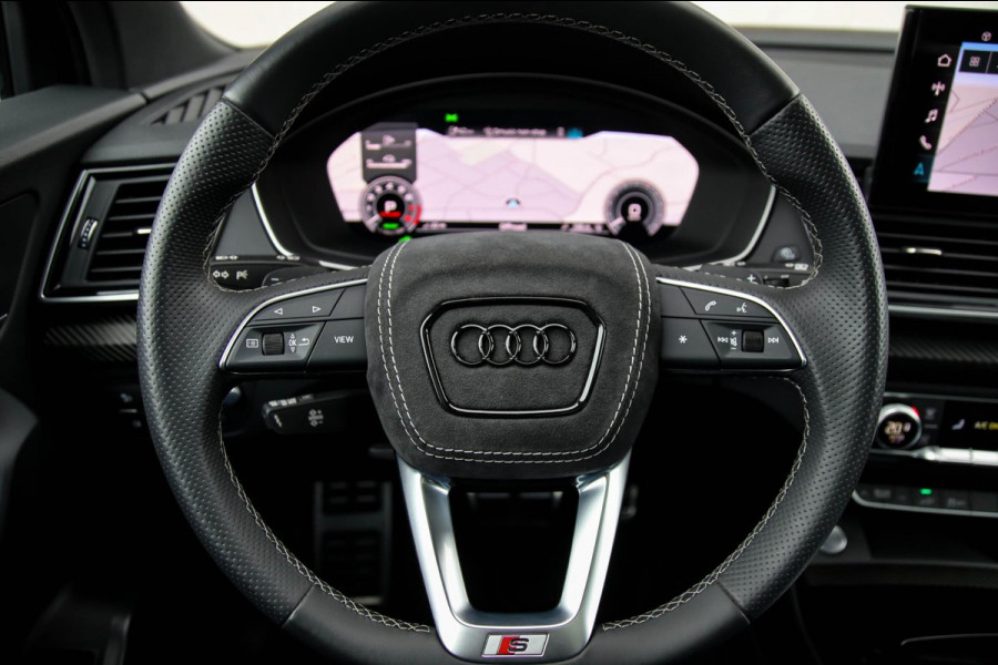 Audi Q5 55 TFSI e Quattro Competition S Edition S-Line 367pk Automaat! 1e Eig|DLR|Panoramadak|Virtual Cockpit|OLED Matrix|Trekhaak