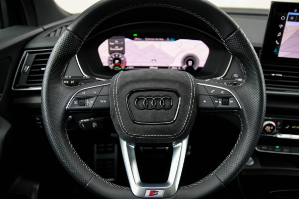 Audi Q5 55 TFSI e Quattro Competition S Edition S-Line 367pk Automaat! 1e Eig|DLR|Panoramadak|Virtual Cockpit|OLED Matrix|Trekhaak