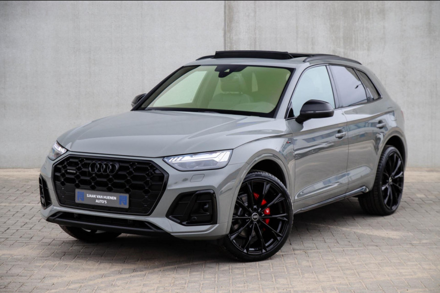 Audi Q5 55 TFSI e Quattro Competition S Edition S-Line 367pk Automaat! 1e Eig|DLR|Panoramadak|Virtual Cockpit|OLED Matrix|Trekhaak