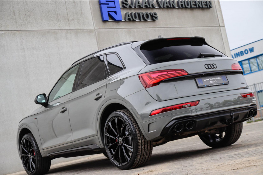 Audi Q5 55 TFSI e Quattro Competition S Edition S-Line 367pk Automaat! 1e Eig|DLR|Panoramadak|Virtual Cockpit|OLED Matrix|Trekhaak