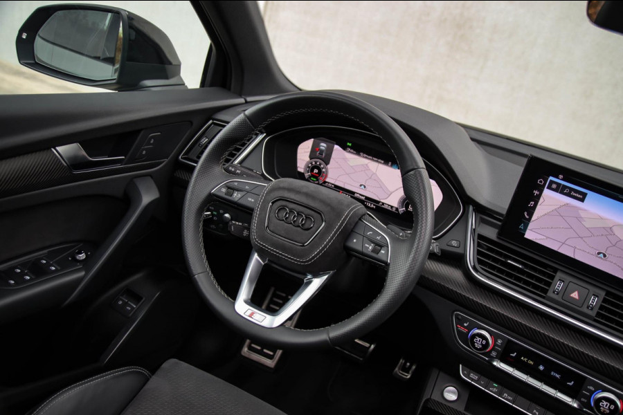 Audi Q5 55 TFSI e Quattro Competition S Edition S-Line 367pk Automaat! 1e Eig|DLR|Panoramadak|Virtual Cockpit|OLED Matrix|Trekhaak