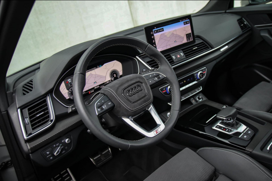 Audi Q5 55 TFSI e Quattro Competition S Edition S-Line 367pk Automaat! 1e Eig|DLR|Panoramadak|Virtual Cockpit|OLED Matrix|Trekhaak