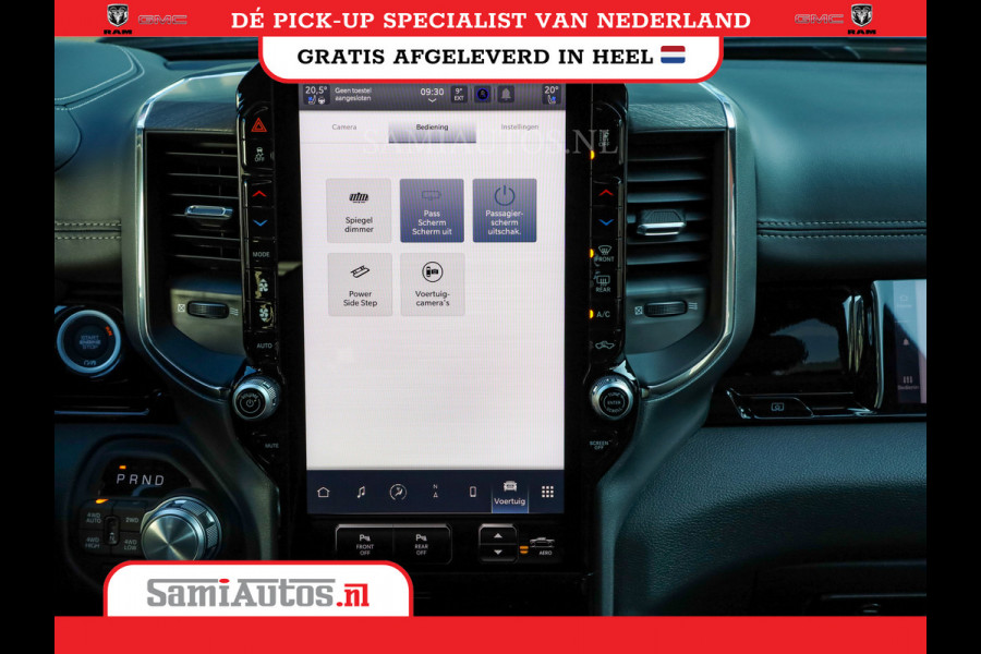 Dodge Ram PREMIUM EDITION | BOM VOL + 14.4 INCH SCHERM | LUCHTVERING | HUD | HURRICANE 420PK 636 Nm | PRIJS MET LPG EN COVER EN GARANTIE | DUBBELE CABINE | PICK UP | 5 PERSOONS | DC | GRIJSKENTEKEN | VOORRAAD NR 2215 - 4984