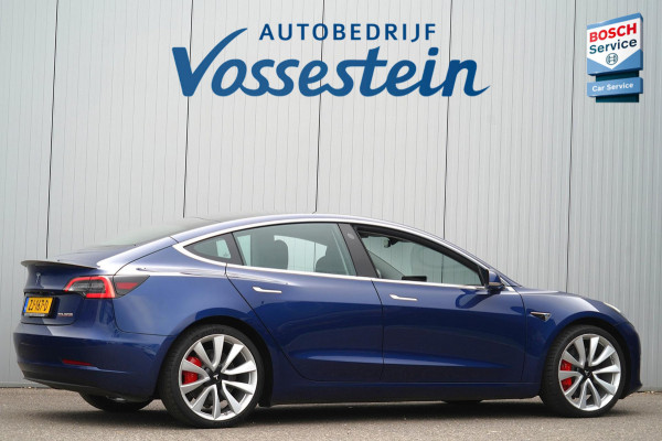 Tesla Model 3 Performance AWD 75 kWh / 1e Eigenaar / 108dkm NAP / 20" Performance Velgen / Autopilot