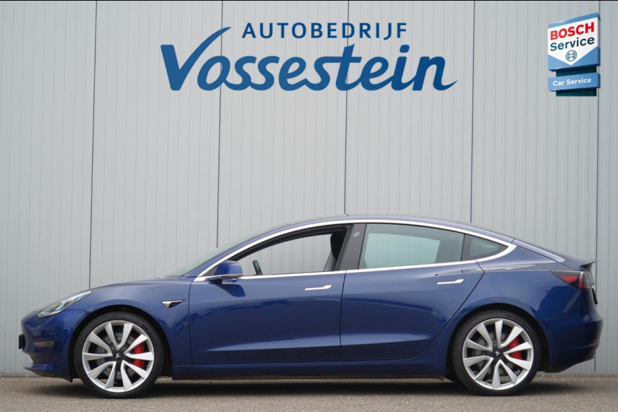 Tesla Model 3 Performance AWD 75 kWh / 1e Eigenaar / 108dkm NAP / 20" Performance Velgen / Autopilot