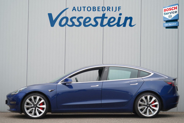 Tesla Model 3 Performance AWD 75 kWh / 1e Eigenaar / 108dkm NAP / 20" Performance Velgen / Autopilot