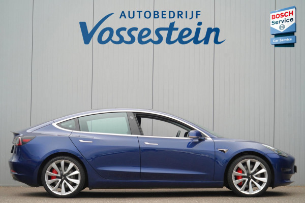 Tesla Model 3 Performance AWD 75 kWh / 1e Eigenaar / 108dkm NAP / 20" Performance Velgen / Autopilot
