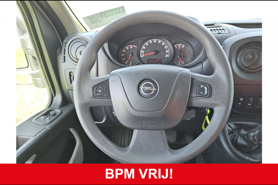Opel Movano 2.3 CDTI L3 DC open laadbak, HIAB 029 KRAAN, airco, navi, NAP!