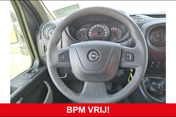 Opel Movano 2.3 CDTI L3 DC open laadbak, HIAB 029 KRAAN, airco, navi, NAP!