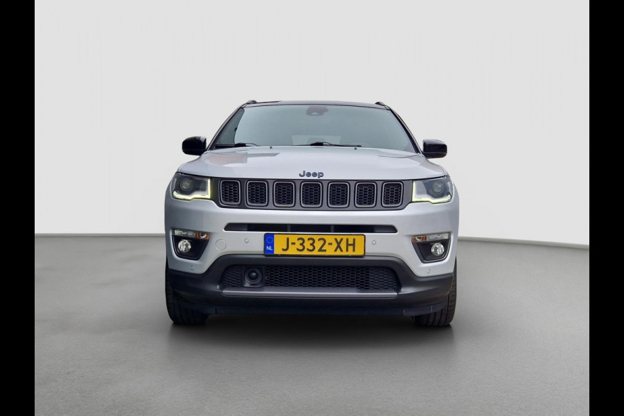 Jeep Compass 4xe 240 Plug-in Hybrid Electric S | Dodehoek | Trekhaak | Leder | Cruise | Stoelverwarming | Navi |
