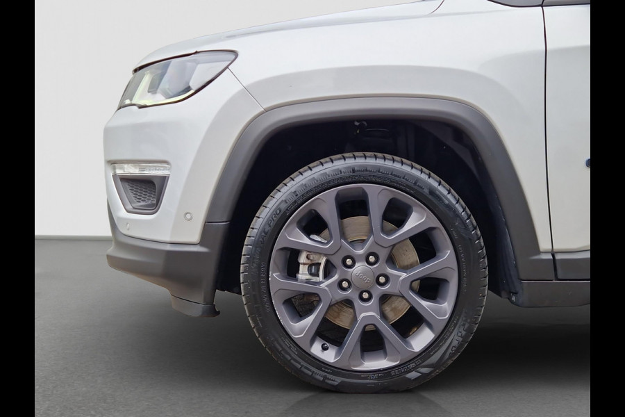 Jeep Compass 4xe 240 Plug-in Hybrid Electric S | Dodehoek | Trekhaak | Leder | Cruise | Stoelverwarming | Navi |