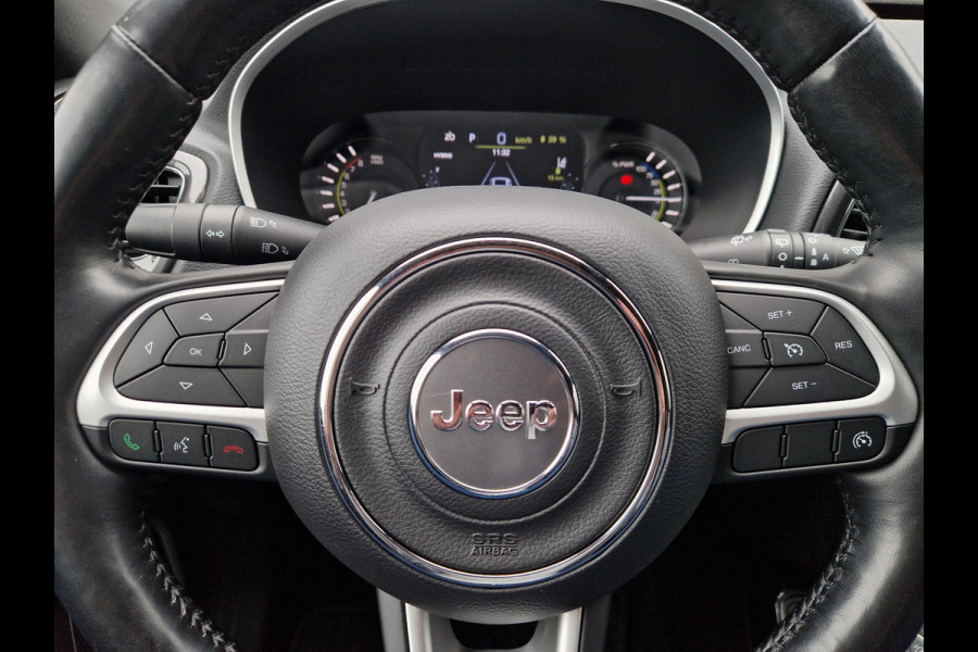 Jeep Compass 4xe 240 Plug-in Hybrid Electric S | Dodehoek | Trekhaak | Leder | Cruise | Stoelverwarming | Navi |