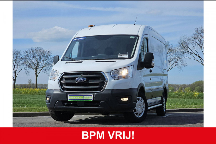 Ford Transit 350 2.0 170pk L2H2 Automaat, airco, navi, pdc, opstap