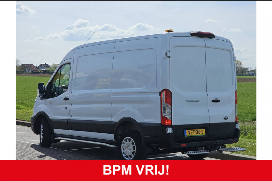 Ford Transit 350 2.0 170pk L2H2 Automaat, airco, navi, pdc, opstap