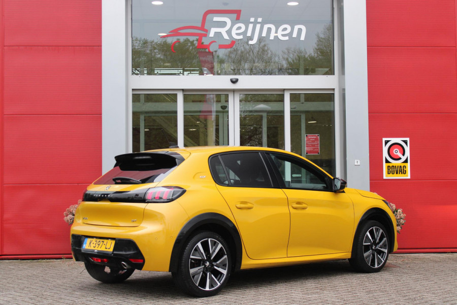 Peugeot 208 1.2 100PK GT | NAVIGATIE | APPLE CARPLAY/ANDROID AUTO | DODEHOEK DETECTIE | FULL LED KOPLAMPEN | CLIMATE CONTROL | 3-D INSTRUMENTENPANEEL | 17" LICHTMETALEN VELGEN | CRUISE CONTROL | ACHTERUITRIJ CAMERA | PARKEERSENSOREN VOOR + ACHTER |