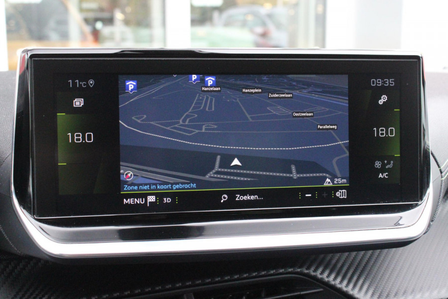 Peugeot 208 1.2 100PK GT | NAVIGATIE | APPLE CARPLAY/ANDROID AUTO | DODEHOEK DETECTIE | FULL LED KOPLAMPEN | CLIMATE CONTROL | 3-D INSTRUMENTENPANEEL | 17" LICHTMETALEN VELGEN | CRUISE CONTROL | ACHTERUITRIJ CAMERA | PARKEERSENSOREN VOOR + ACHTER |