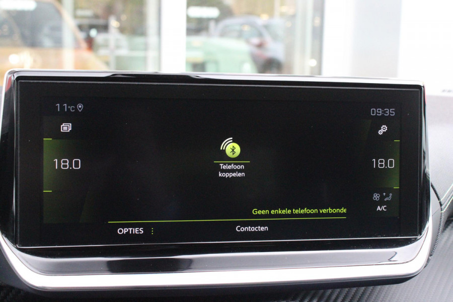 Peugeot 208 1.2 100PK GT | NAVIGATIE | APPLE CARPLAY/ANDROID AUTO | DODEHOEK DETECTIE | FULL LED KOPLAMPEN | CLIMATE CONTROL | 3-D INSTRUMENTENPANEEL | 17" LICHTMETALEN VELGEN | CRUISE CONTROL | ACHTERUITRIJ CAMERA | PARKEERSENSOREN VOOR + ACHTER |