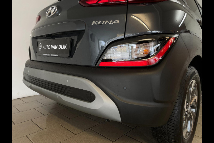 Hyundai Kona 1.6 GDI HEV HYBRID AUTOMAAT AIRCO CLIMA NAVI FRONTASSIST STUURVERW STOELVERW APPLE CARPLAY NIEUWSTAAT