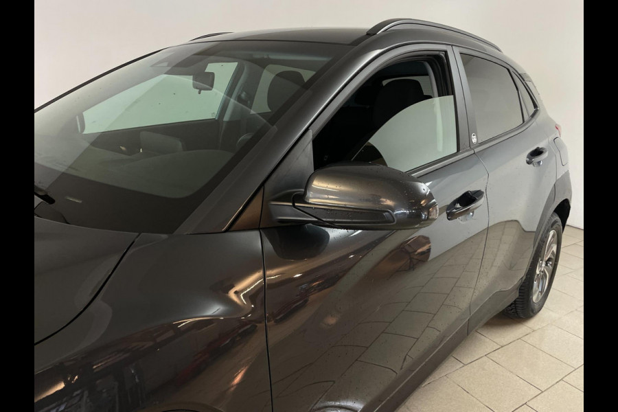 Hyundai Kona 1.6 GDI HEV HYBRID AUTOMAAT AIRCO CLIMA NAVI FRONTASSIST STUURVERW STOELVERW APPLE CARPLAY NIEUWSTAAT