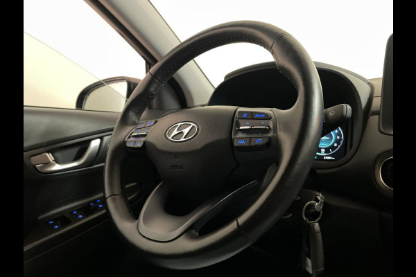 Hyundai Kona 1.6 GDI HEV HYBRID AUTOMAAT AIRCO CLIMA NAVI FRONTASSIST STUURVERW STOELVERW APPLE CARPLAY NIEUWSTAAT