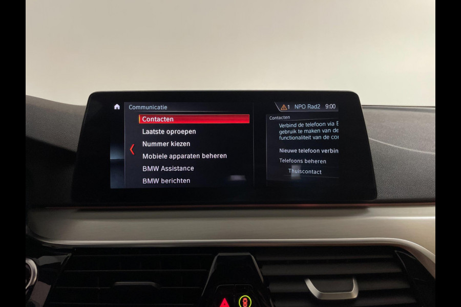 BMW 5 Serie Touring 520d High Executive AUTOMAAT PANO AIRCO NAVI CRUISE BLUETOOTH HEAD UP DISPLAY LEER TREKHAAK VELGEN NIEUWSTAAT