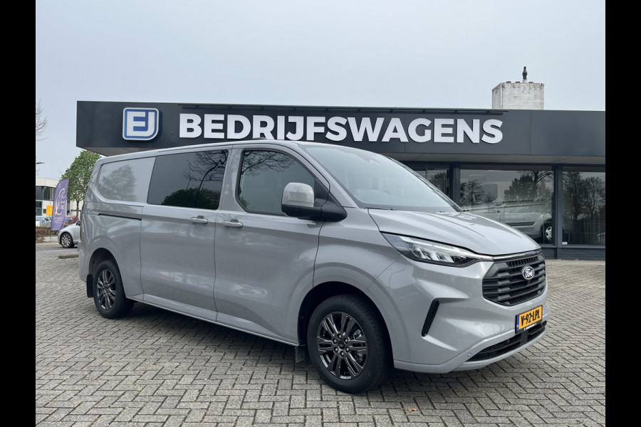 Ford Transit Custom 320 2.0 TDCI L2H1 Limited DC 170pk/125kW Automaat | BPM VRIJ! | Garantie 12/2029 / 200.000 km | 5-zits | AGR-stoelen | Driver Assistance Pack | 2x Schuifdeur | 17'' | BPM VRIJ!