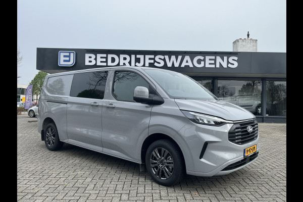 Ford Transit Custom 320 2.0 TDCI L2H1 Limited DC 170pk/125kW Automaat | BPM VRIJ! | Garantie 12/2029 / 200.000 km | 5-zits | AGR-stoelen | Driver Assistance Pack | 2x Schuifdeur | 17'' | BPM VRIJ!