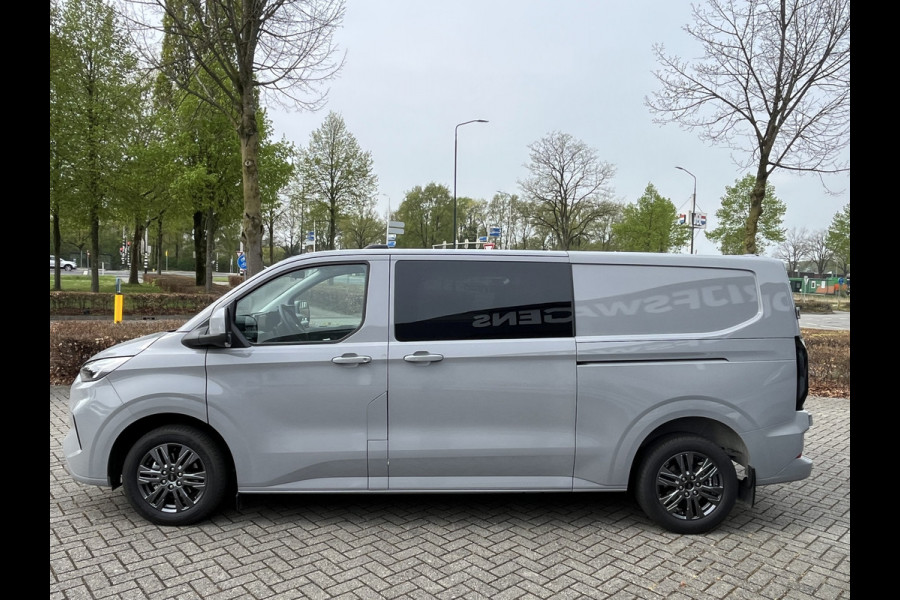 Ford Transit Custom 320 2.0 TDCI L2H1 Limited DC 170pk/125kW Automaat | BPM VRIJ! | Garantie 12/2029 / 200.000 km | 5-zits | AGR-stoelen | Driver Assistance Pack | 2x Schuifdeur | 17'' | BPM VRIJ!