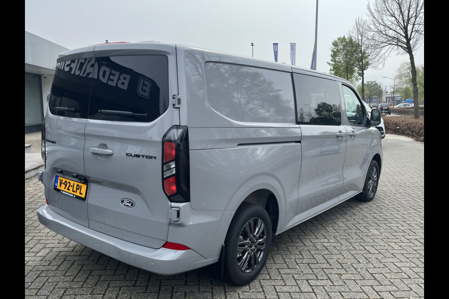 Ford Transit Custom 320 2.0 TDCI L2H1 Limited DC 170pk/125kW Automaat | BPM VRIJ! | Garantie 12/2029 / 200.000 km | 5-zits | AGR-stoelen | Driver Assistance Pack | 2x Schuifdeur | 17'' | BPM VRIJ!
