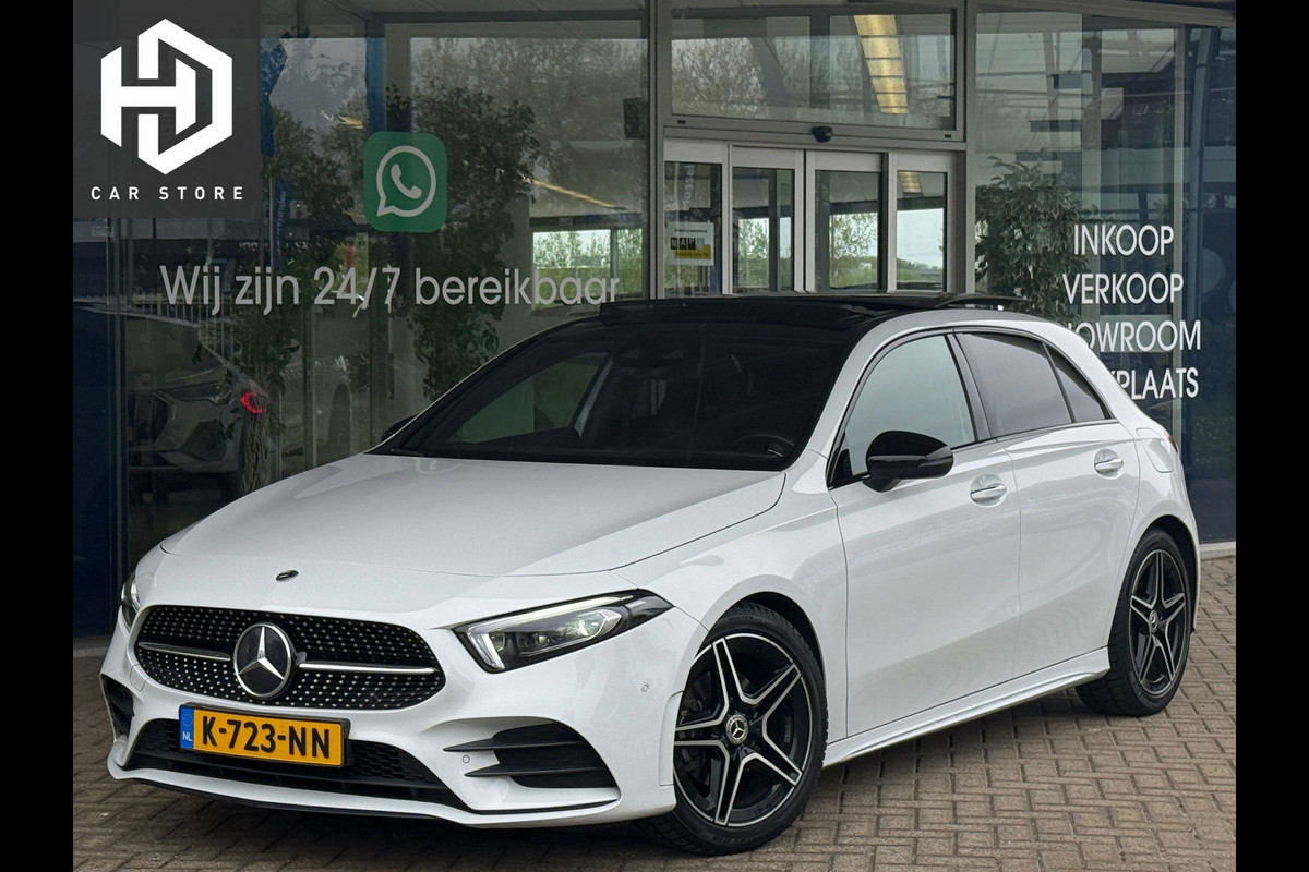 Mercedes-Benz A-Klasse 180 AMG NIGHT Panodak|Memory|Sfeer|Dealer Onderhouden Mercedes-Benz A-Klasse 180 AMG NIGHT Panodak|Memory|Sfeer|Dealer Onderhouden