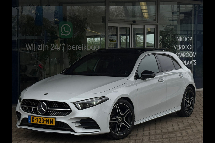 Mercedes-Benz A-Klasse 180 AMG NIGHT Panodak|Memory|Sfeer|Dealer Onderhouden