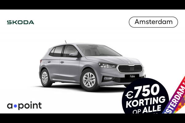 Škoda Fabia Selection 1.0 TSI 95 pk 5 versn. Hand | Sunset | 15 inch lichtmetalen velgen