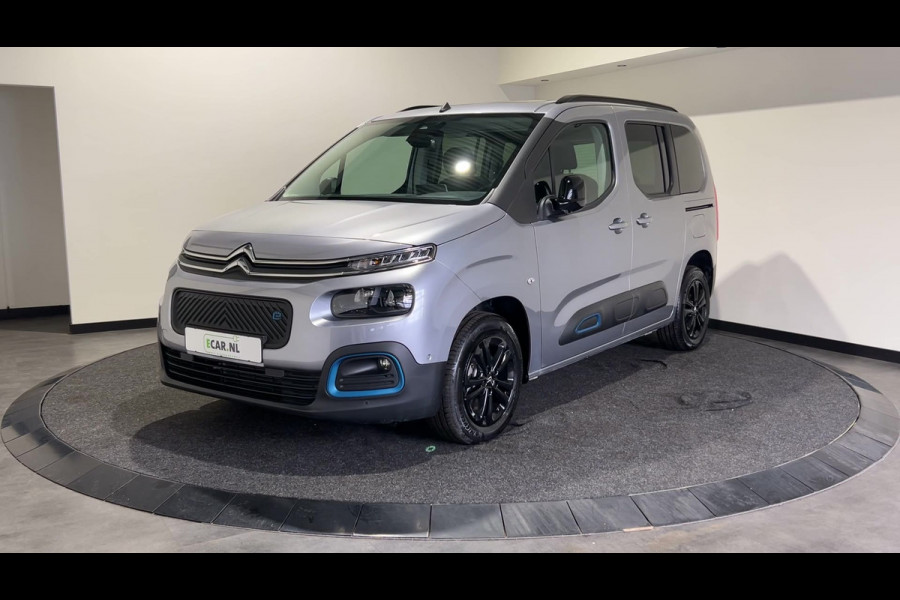 Citroën ë-Berlingo M Shine 50 kWh | Park assist pakket | Navigatie pakket | Winterpakket | Panoramadak | 11 kw 3-fase lader! |  SoH (batterijcheck) 100 % score!