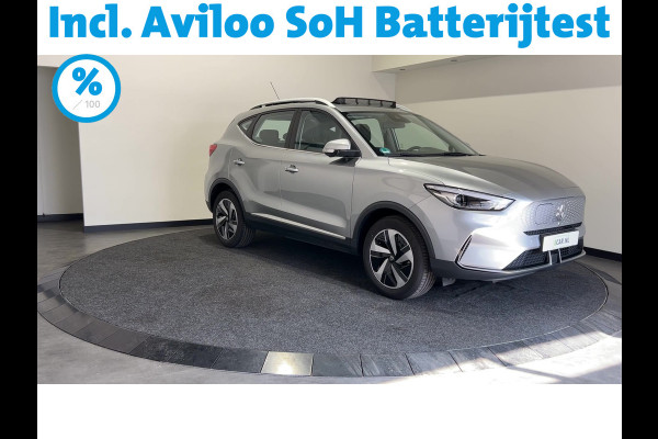 MG ZS EV Standard Range Luxury 50 kWh | Lederen bekleding | 360 graden camera | SoH (batterijcheck) 98.97 % score!