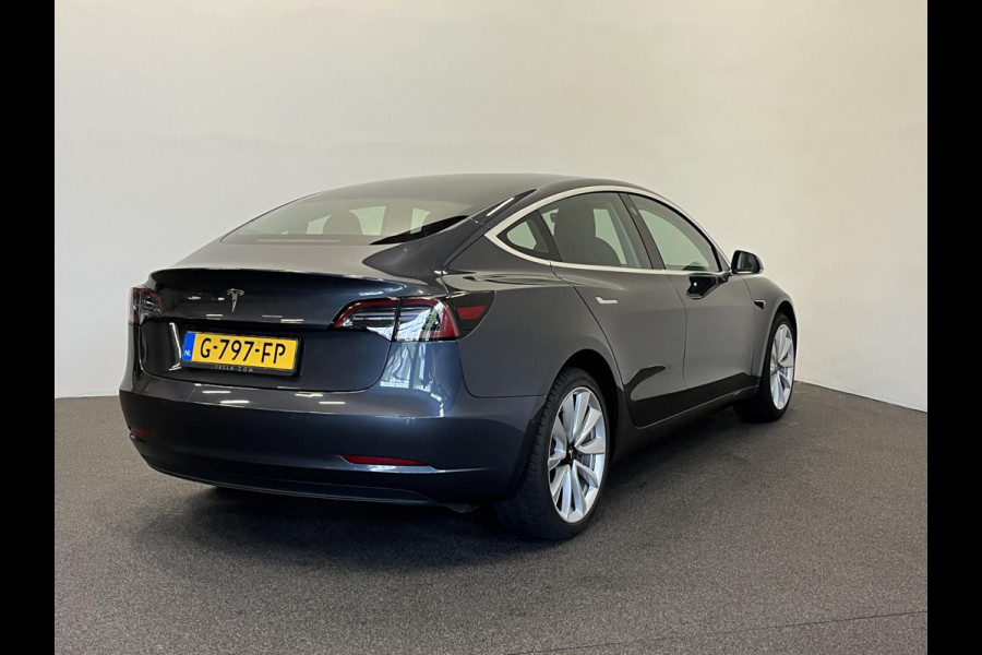 Tesla Model 3 Standard RWD Plus 60 kWh Autopilot Navi Full LED Leder Panoramadak 19" Sport Wheels PDC VA + Camera Slechts 37000 km!